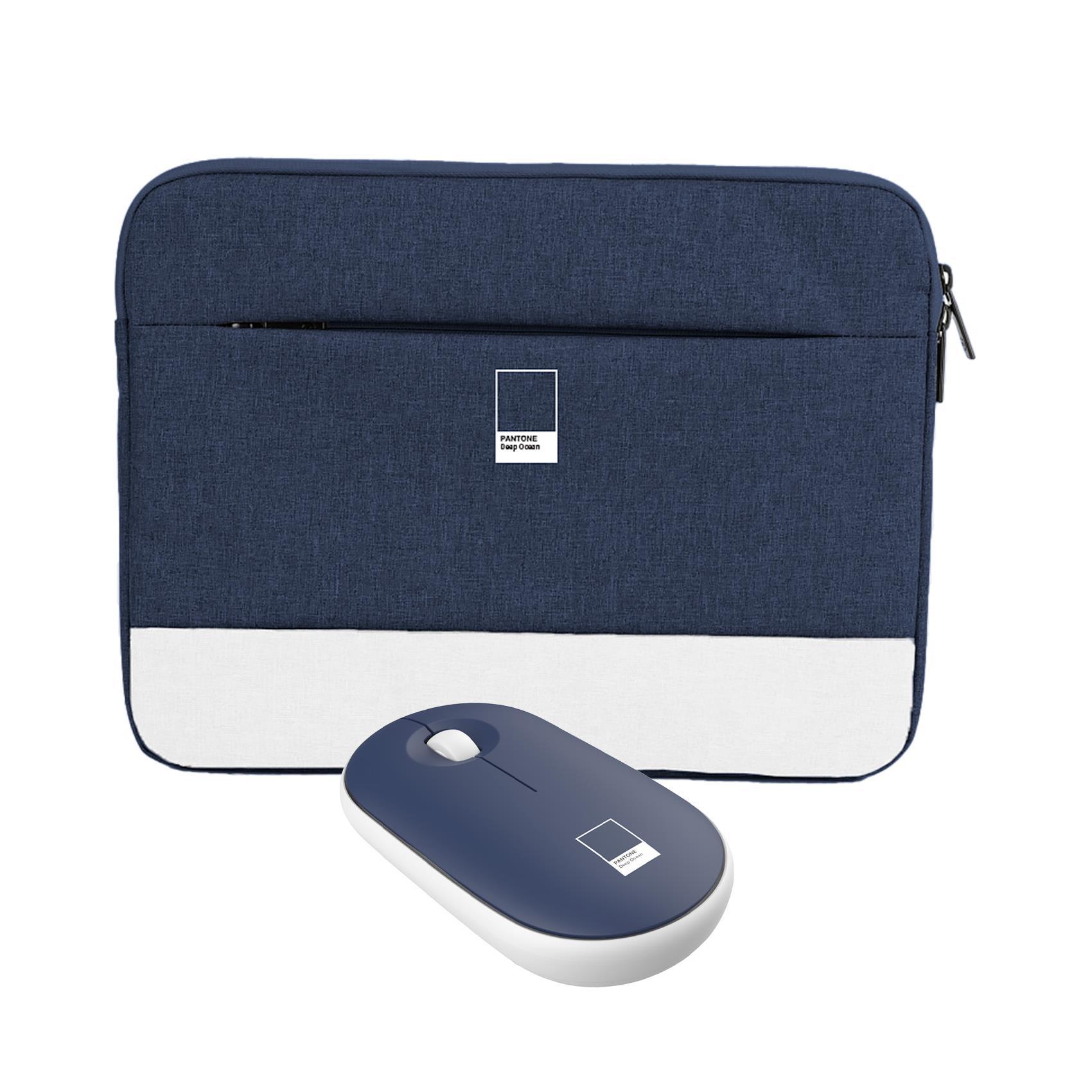 BORSE CUSTODIE - PANTONE - Bundle PC Sleeve up to 15.6'' + Mouse IT COLLECTION