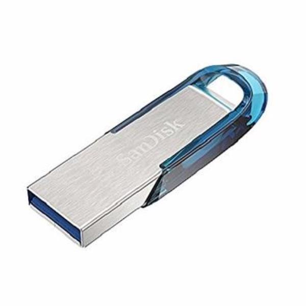 SanDisk Ultra Flair - Chiavetta USB - 64 GB - USB 3.0 - blu