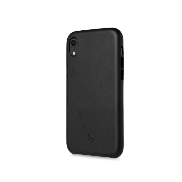 Celly Superior SUPERIOR998BK - Cover per cellulare - similpelle - nero - per Apple iPhone XR
