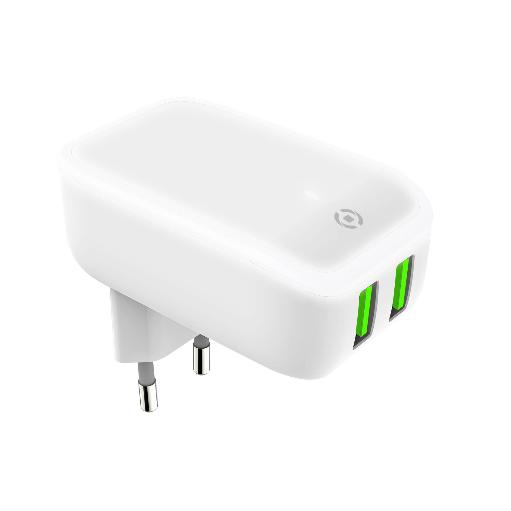 Celly TC2USBLED - Alimentatore - 2.4 A - …