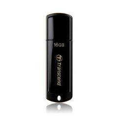 Transcend JetFlash 350 - Chiavetta USB - 16 GB - USB 2.0 - nero