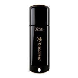 Transcend JetFlash 350 - Chiavetta USB - 32 GB - USB 2.0 - nero