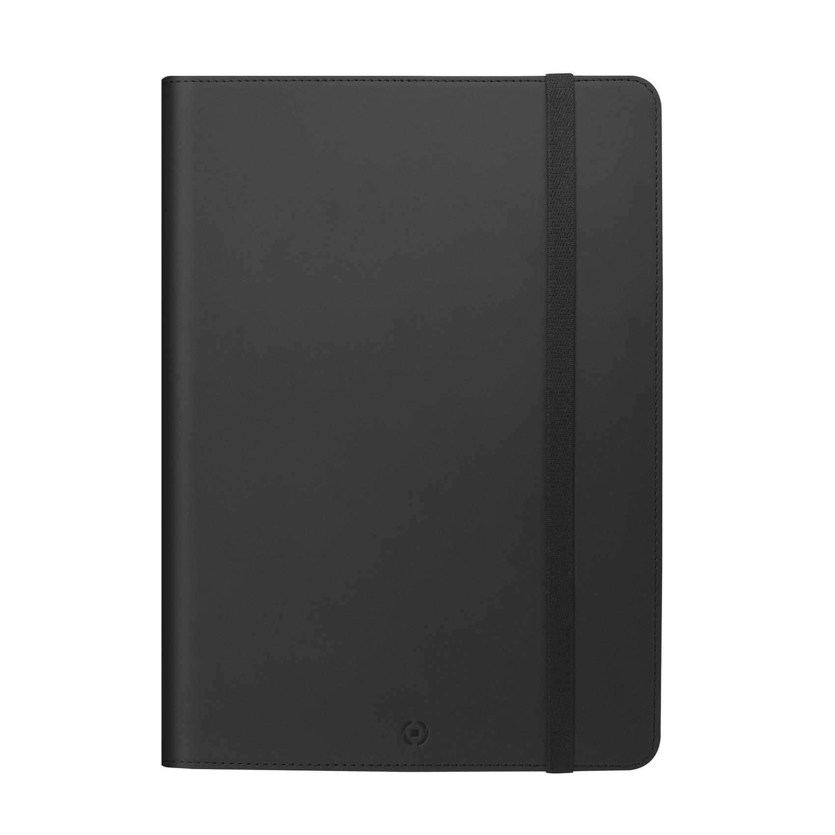 Celly UNIMAGTAB11 - Flip cover per tablet - pelle sintetica - nero - fino a 11"