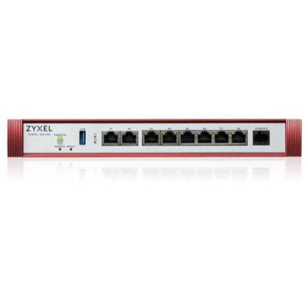 ZYXEL USGFLEX SECURITY GATEWAY 700H FIREWALL 12 PORTE LAN RJ-45 10/100/1000 Mbps 2 SLOT SFP+ 1xUSB 2.0