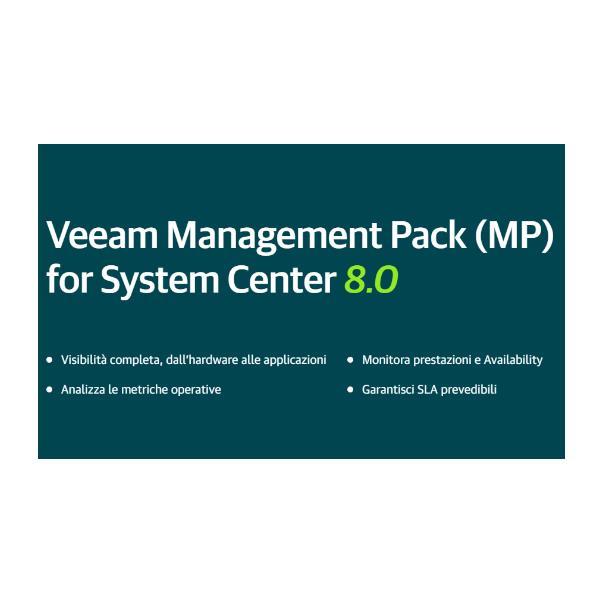 Veeam Standard Support - Supporto tecnico (riattivazione) - per Veeam Management Pack Enterprise Plus for VMware - 1 socket - consulenza telefonica - 1 anno - 12x5