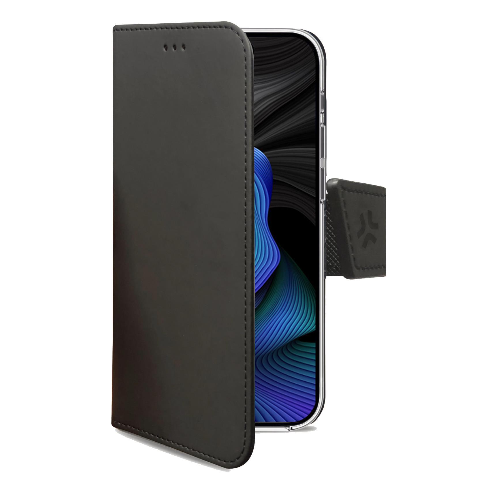 Celly WALLY1053, Custodia a borsellino, Apple, iPhone 15, 15,5 cm (6.1?), Nero