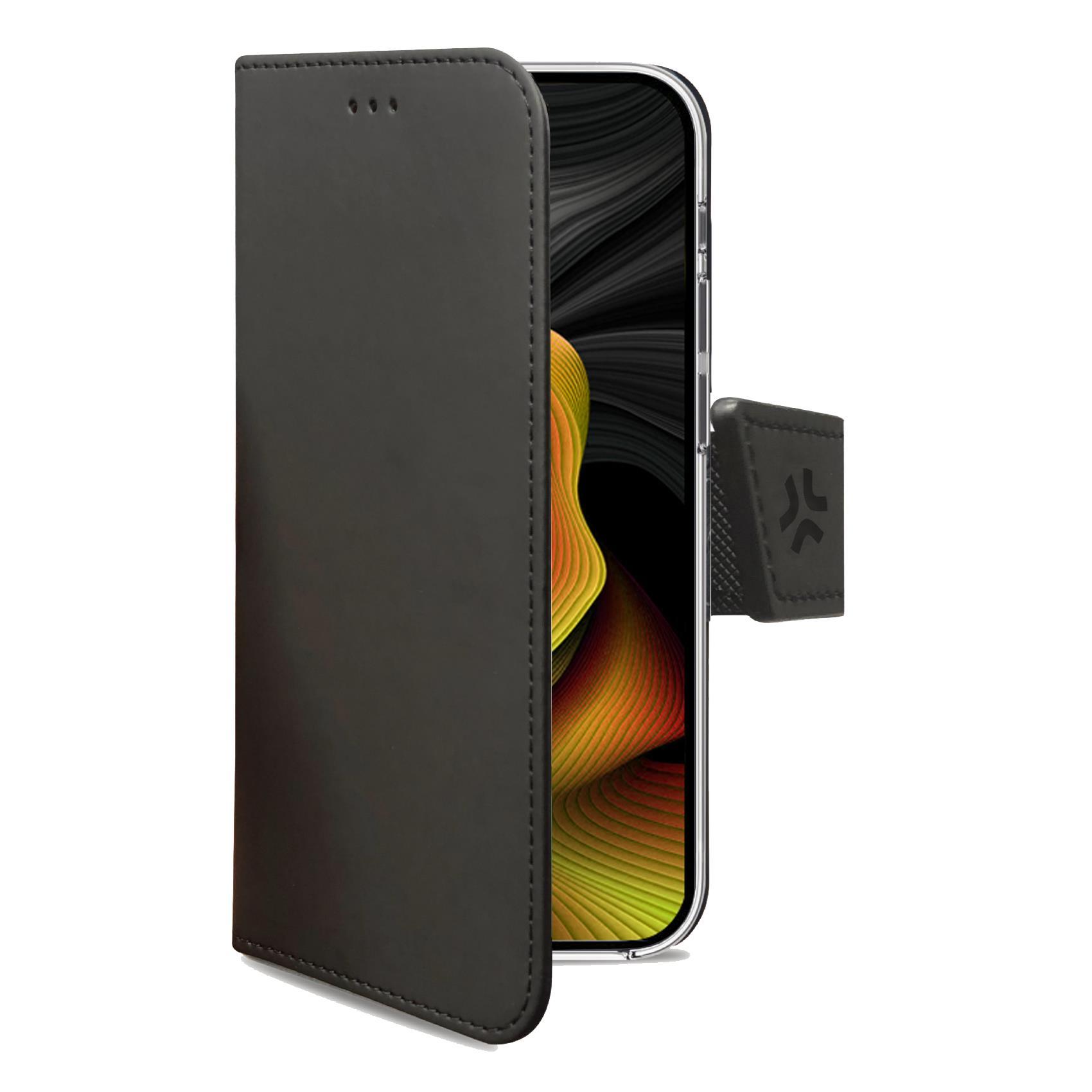 Celly WALLY1056, Custodia a borsellino, Apple, iPhone 15 Pro Max, 17 cm (6.7?), Nero