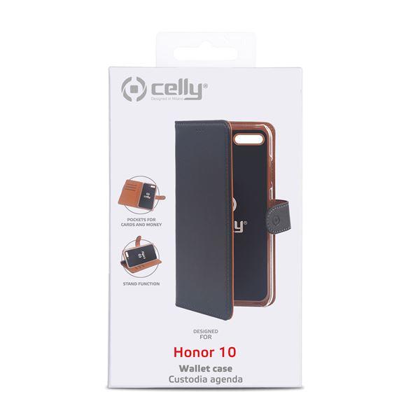 Celly Wally WALLY752 - Flip cover per cellulare - plastica, similpelle - per Honor 10