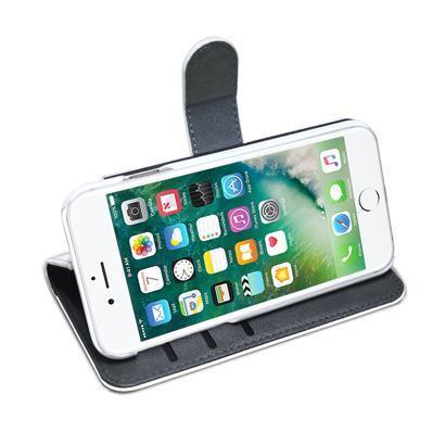 Celly Wally WALLY801WH - Flip cover per cellulare - similpelle - per Apple iPhone 7 Plus
