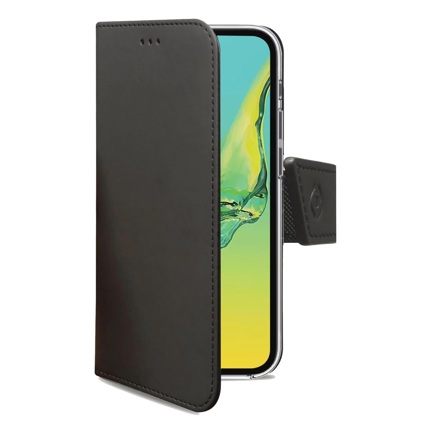 Celly Wally - Flip cover per cellulare - similpelle - nero - per Samsung Galaxy A32 5G