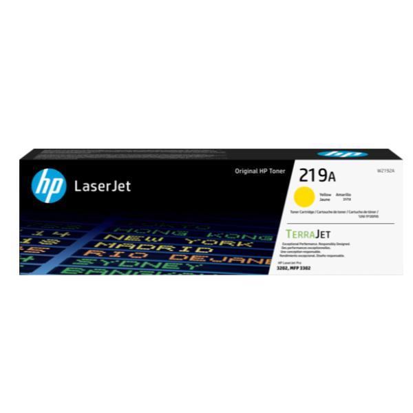 HP 219A - Giallo - originale - LaserJet - cartuccia toner (W2192A) - per P/N: 499Q8F#B19
