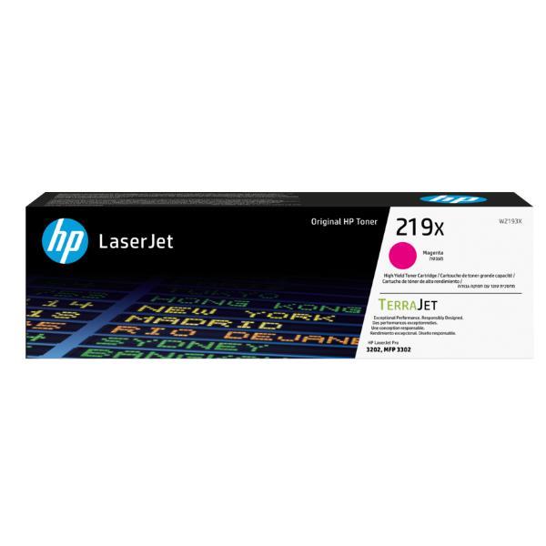 HP 219X - Alta resa - magenta - originale - LaserJet - cartuccia toner (W2193X) - per P/N: 499Q8F#B19