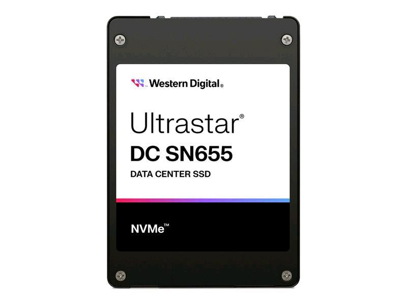 WD Ultrastar DC SN655 WUS5EA176ESP7E3 - SSD - 7.68 TB - interno - 2.5" - U.3 PCIe 4.0 (NVMe)