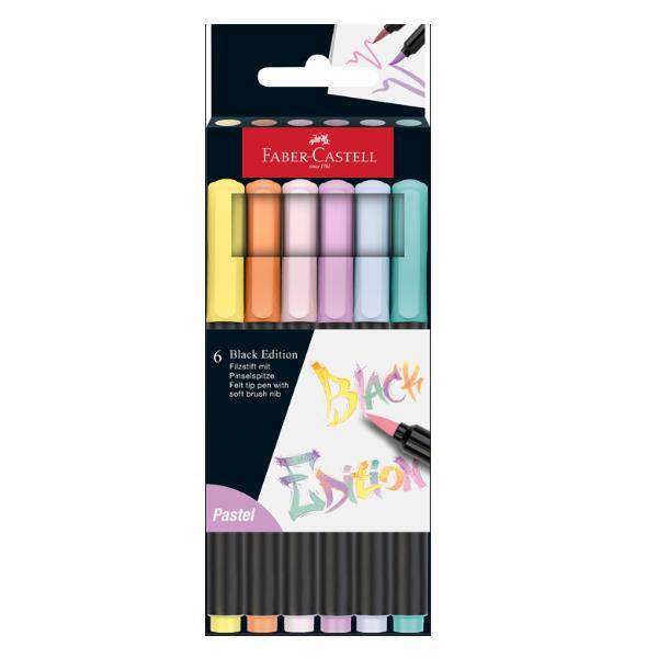 FABER CASTELL CF6 PENNARELLI BLACK E. P. PENN.ASS