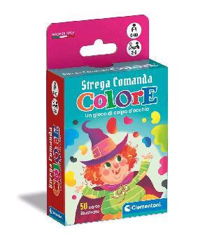 CLEMENTONI STREGA COMANDA COLORE GIOCO DA CARTE