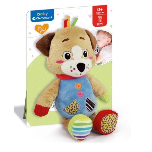 CLEMENTONI PETE THE PUPPY PELUCHES PER NEONATO