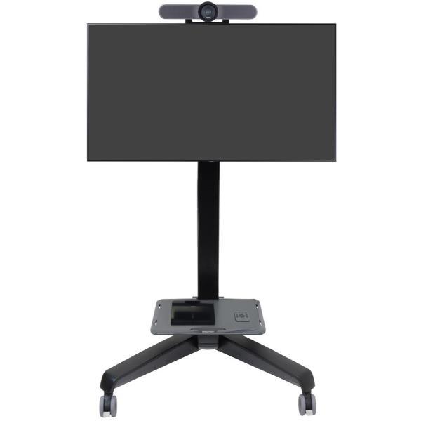 Ergotron Neo-Flex Mobile MediaCenter LD - Carrello - Tecnologia brevettata Constant Force - per display LCD - Alluminio, acciaio, plastica ABS, lega di zinco, plastica composita - nero - dimensione schermo: 27"-60"