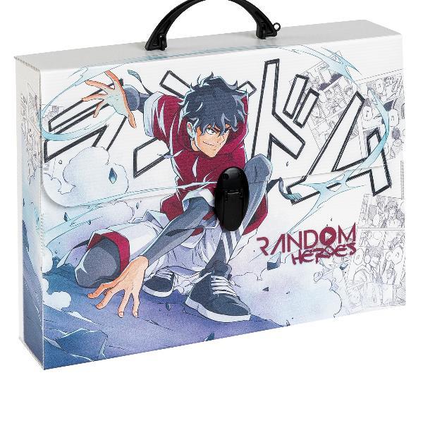 FAVORIT MANGA VALIGETTTA IN PP ALVEOLARE 37.5X27X8 CM 1CHIUSURA FANTASIE ASSORTITE