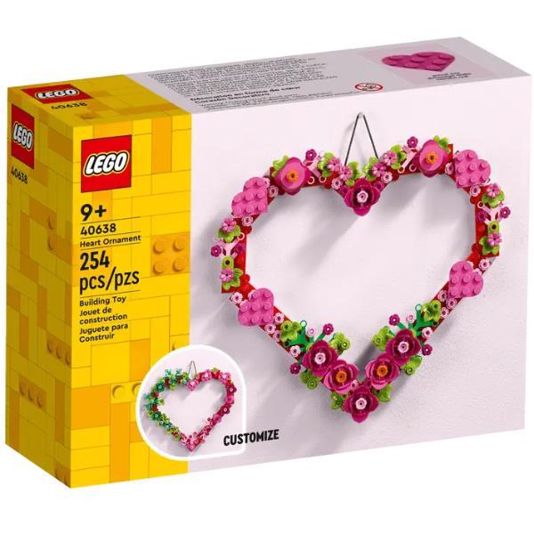 LEGO CREATOR CUORE ORNAMENTALE DA COSTRUIRE ACCESSORIO DA MURO