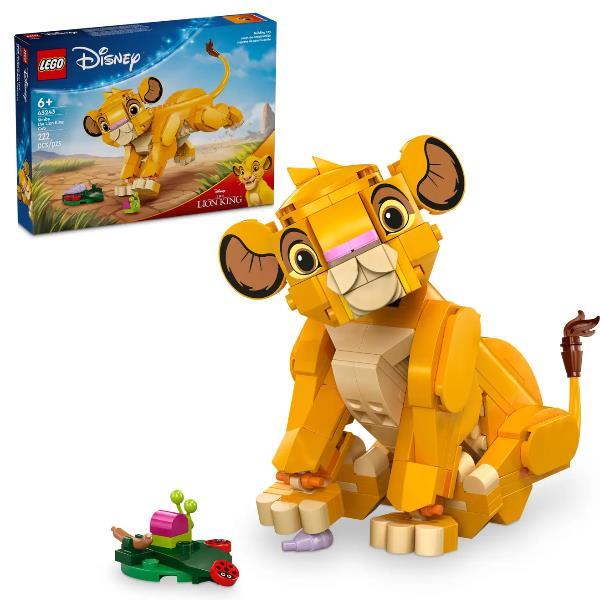 LEGO DISNEY SIMBA IL CUCCIOLO DEL RE LEONE DA COSTRUIRE CON PARTI SNODABILI