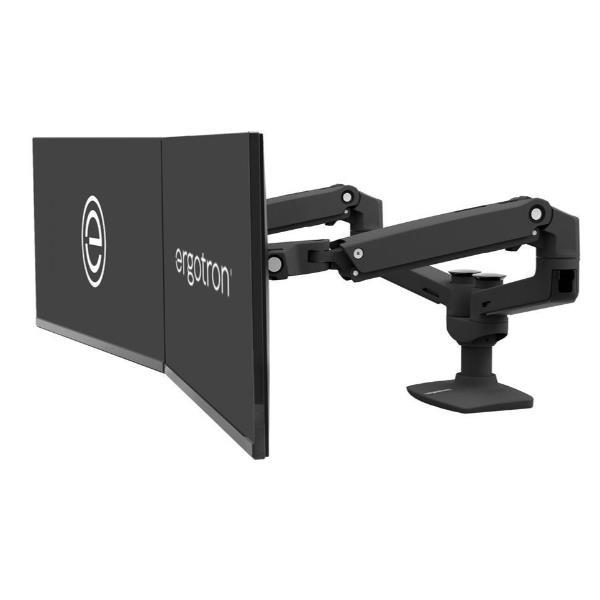 Ergotron LX Dual Side-by-Side Arm - Kit montaggio …