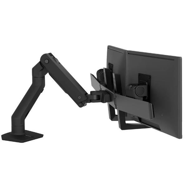 ERGOTRON HX DESK DUAL MONITOR ARM, MBK