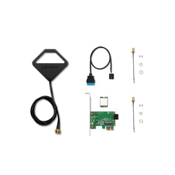 Lenovo 4XC1L37931, Interno, Wireless, PCI Express, WLAN, Wi-Fi 6E (802.11ax)