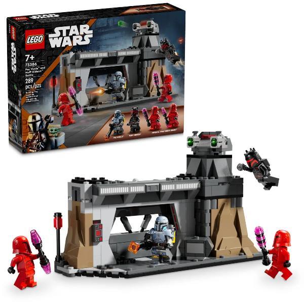 LEGO STAR WARS BATTAGLIA TRA PAZ VIZSLA E MOFF GIDEON SET DA THE MANDORLIAN STAGIONE 3 CON 4 MINIFIGURE