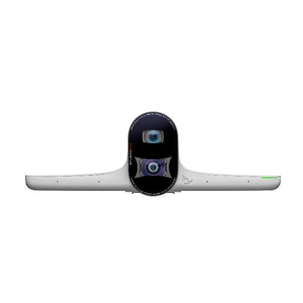 Poly Studio E70 - Telecamera per videoconferenza - colore - 2 x 20 MP - 3840 x 2160 - 2160p, 4K - LAN - USB-C - 12 V c.c. / PoE