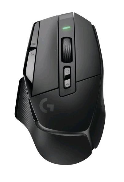 Logitech G G502 X LIGHTSPEED - Mouse - ottica - 8 pulsanti - senza fili - LIGHTSPEED - ricevitore LIGHTSPEED Logitech - nero