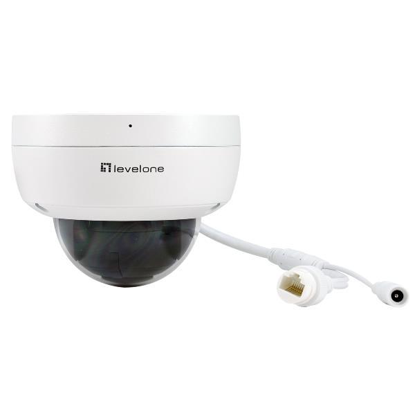LEVEL ONE FIXED DOME IP CAMERA 8MEGA