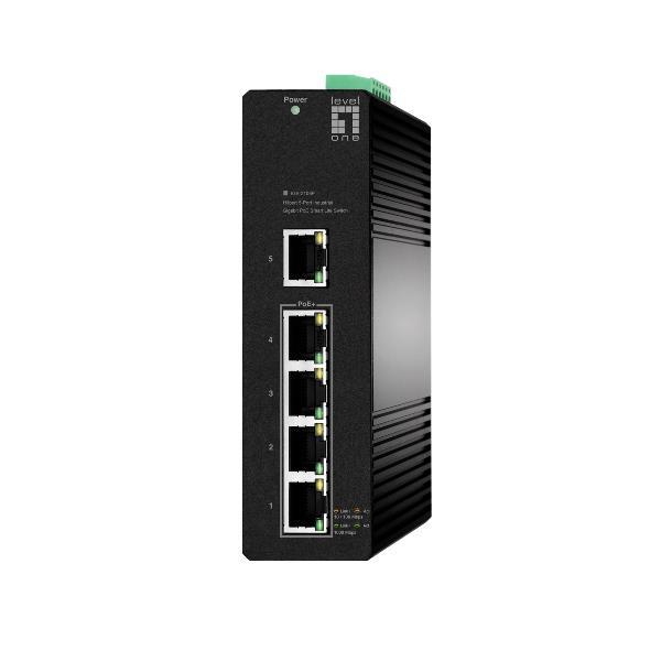 LEVEL ONE HILBERT 5-PORT INDUST.GB P