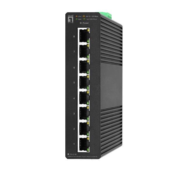 LEVEL ONE HILBERT 8-PORT INDUST. GBIT