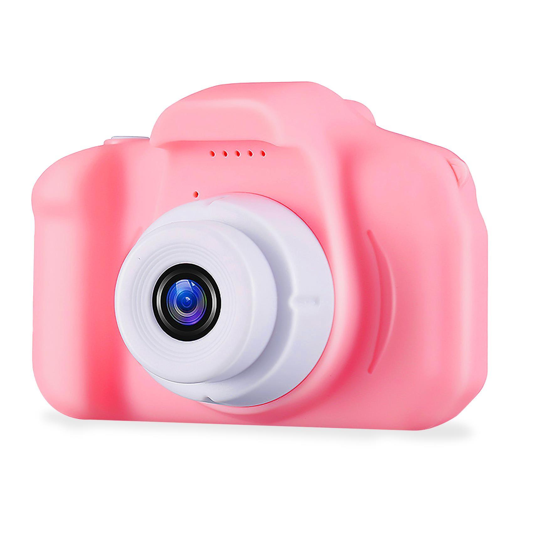 CELLY CAMERA FOR KIDS 3 FOTOCAMERA PER BAMBINI 3MPx REGISTRAZIONE VIDEO FINO A 3 MINUTI MICROFONO INTEGRATO PINK