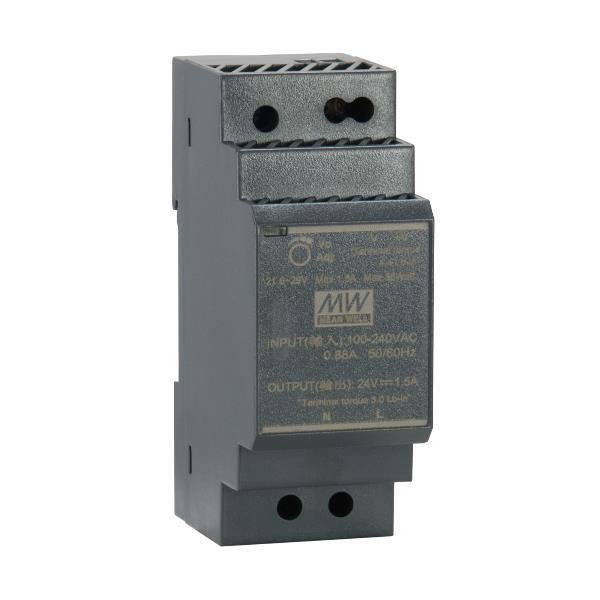 LEVEL ONE 24V DC INDUST POWER SUPPLY30W