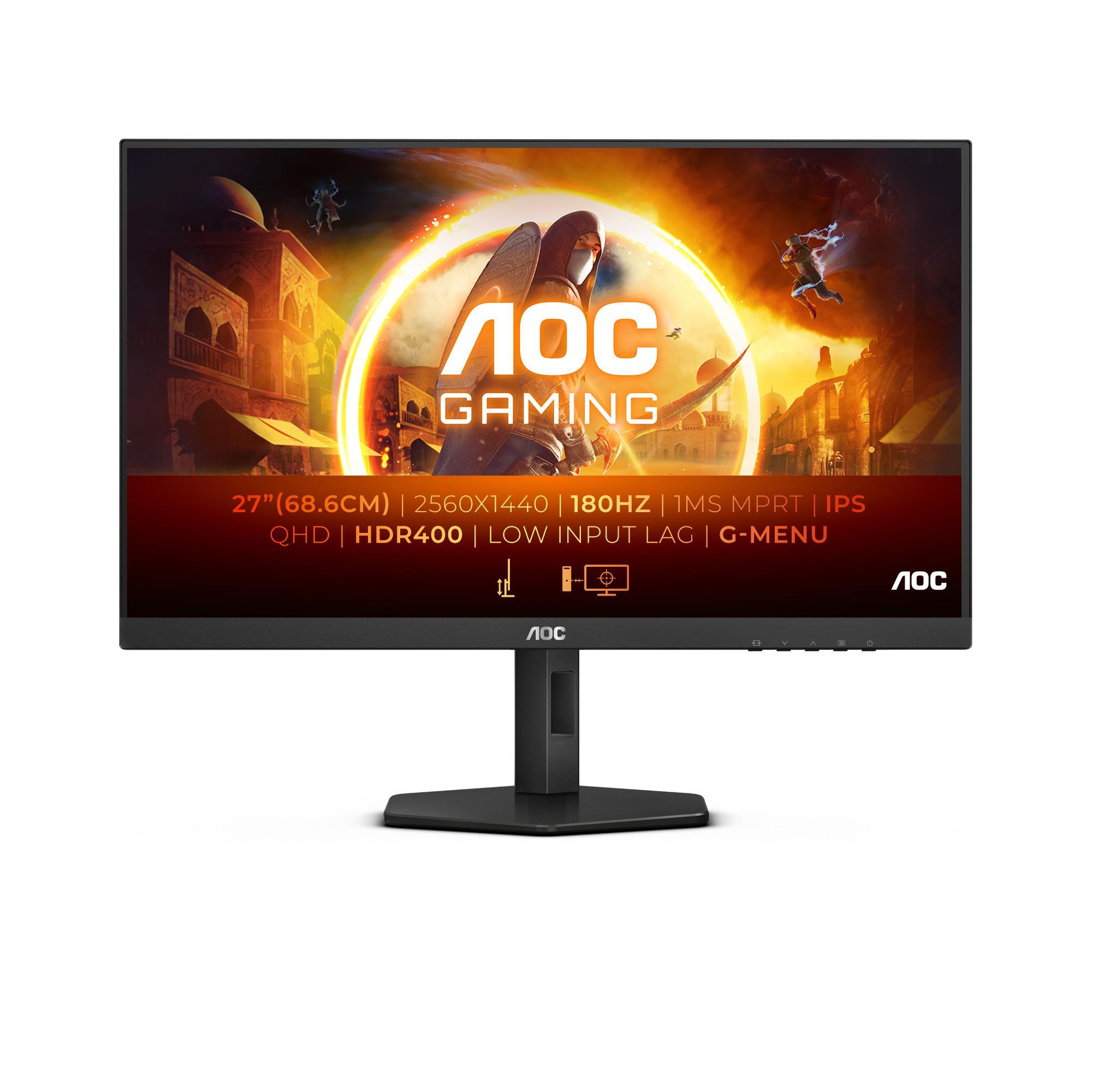 AOC QHD, Fast IPS, 180Hz, tempo di risposta …