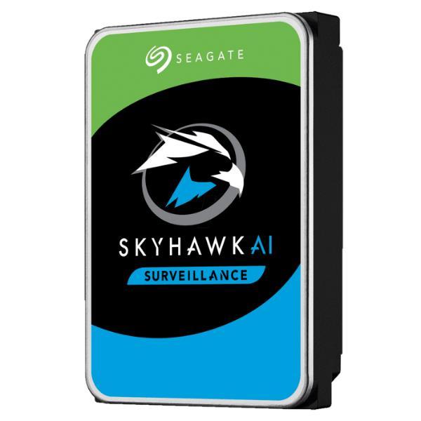 Seagate SkyHawk AI ST24000VE002 - HDD - 24 TB - interno - 3.5" - SATA 6Gb/s - buffer: 512 MB - con 3 anni Seagate Recupero dei dati di salvataggio