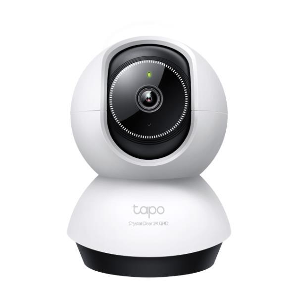 TP-LINK TAPO TC72 TELECAMERA DI SICUREZZA INDOOR PAN/TILT 4MPx 2K WI-FI 2.4GHz H.264 DAY & NIGHT ROTAZIONE 360 GRADI AUDIO BIDIREZIONALE BIANCA