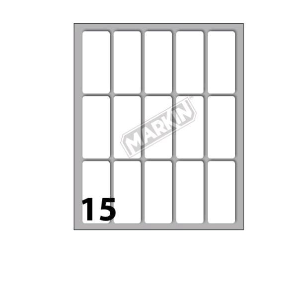 MARKIN ETICHETTE ADESIVE 46X20 mm BIANCO CONF 150 …