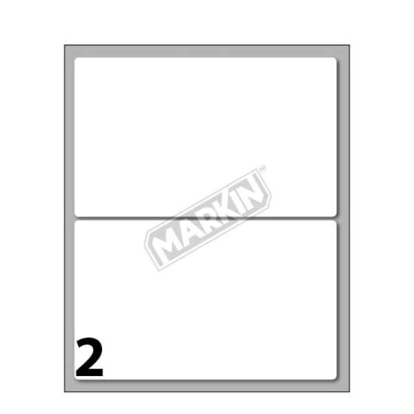 MARKIN ETICHETTE ADESIVE 115X70 mm BIANCO CONF 20 Pz.