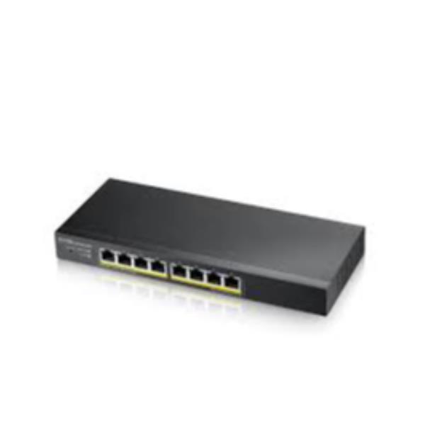 Zyxel GS1915 Series GS1915-8EP - Switch - compatibile con NebulaFLEX - intelligente - 8 x 10/100/1000 (PoE+) - desktop, montaggio a parete - PoE+ (60 W)