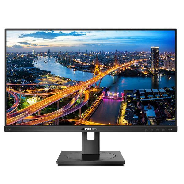 Philips B Line 245B1 - Monitor a LED - 24" (23.8" visualizzabile) - 2560 x 1440 QHD @ 75 Hz - IPS - 250 cd/m² - 1000:1 - 4 ms - HDMI, DVI-D, DisplayPort - altoparlanti - black texture