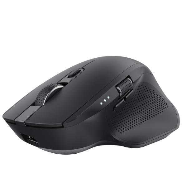 Mouse wireless multi-dispositivo Ozaa+ - nero - Trust