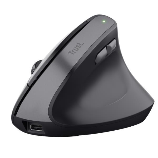 Mouse ergonomico wireless TM-270 - nero - Trust