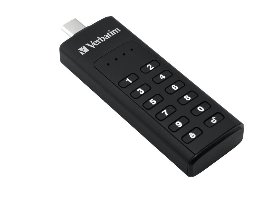 Verbatim USB -64GB- 3.1 KEY PAD SECURE