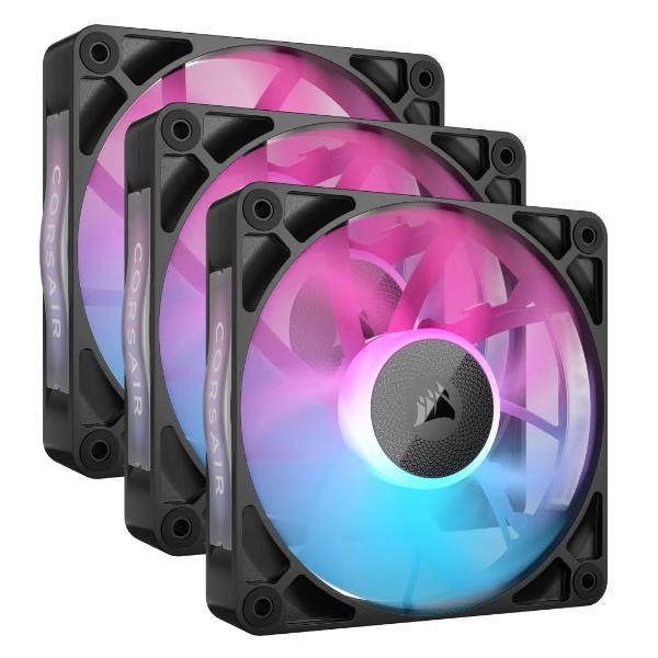 Corsair Starter Kit tre ventole PWM da 120 mm iCUE LINK RX120 RGB