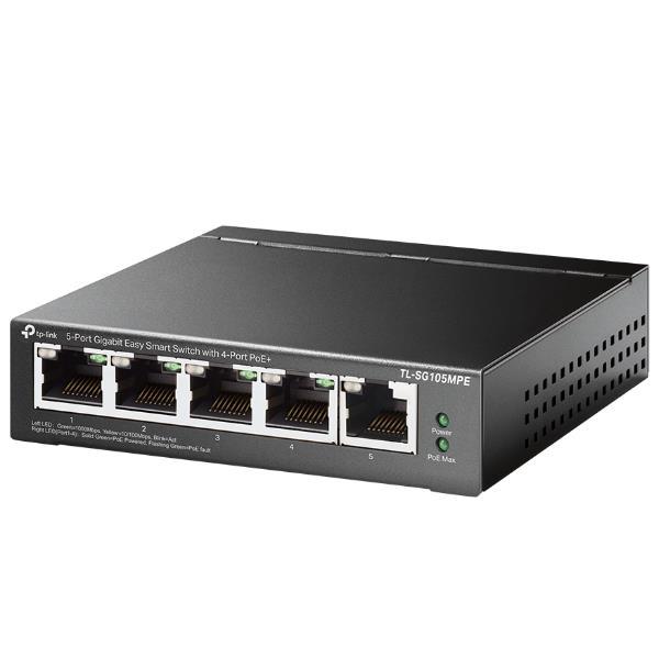 TP-Link TL-SG105MPE, L2, Gigabit Ethernet (10/100/1000), Supporto Power …