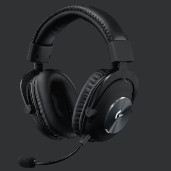 Logitech G Pro X - Cuffie con microfono - dimensione completa - cablato - jack 3,5 mm - isolamento dal rumore