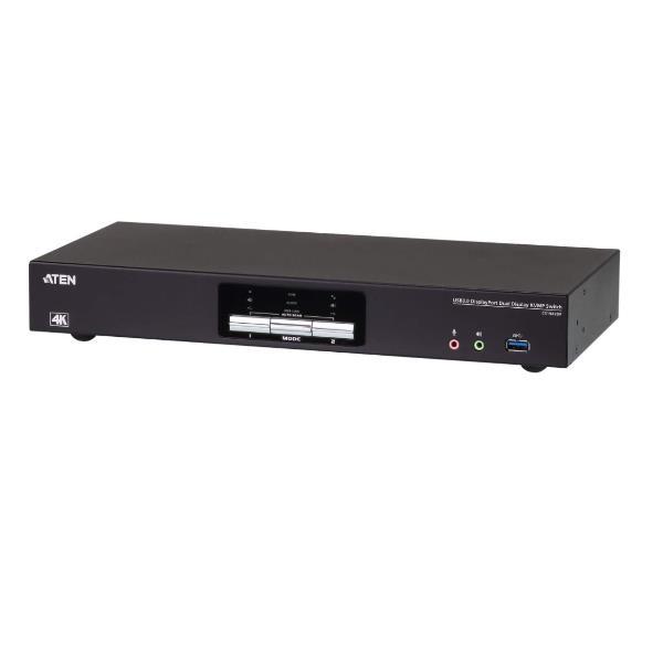 ATEN CS1942DP - Switch KVM / audio / USB - 2 x KVM / audio - 2 utenti locali - desktop