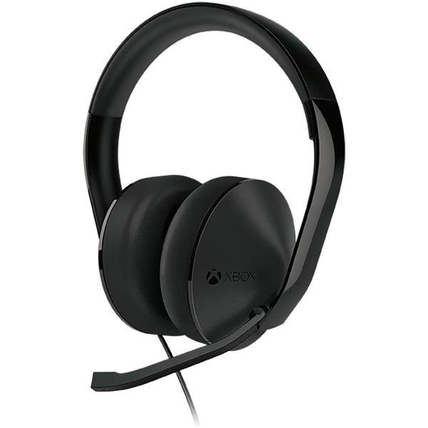 Microsoft Xbox One Stereo Headset - Cuffie con microfono - dimensione completa - cablato - nero